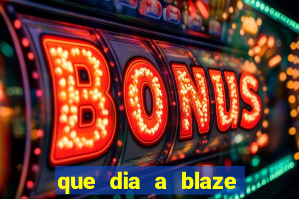 que dia a blaze paga o cashback